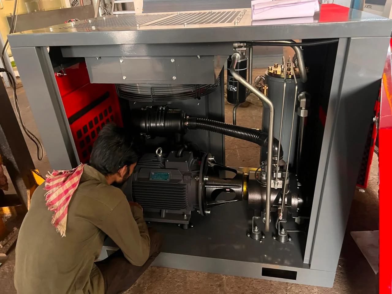 Compressor Coupling Alignment Service | Precision Industrial Maintenance | AP Compressors Nepal
