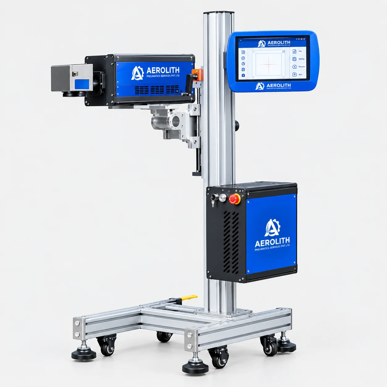 Fiber Laser Marking Machine in Nepal — AP Compressors